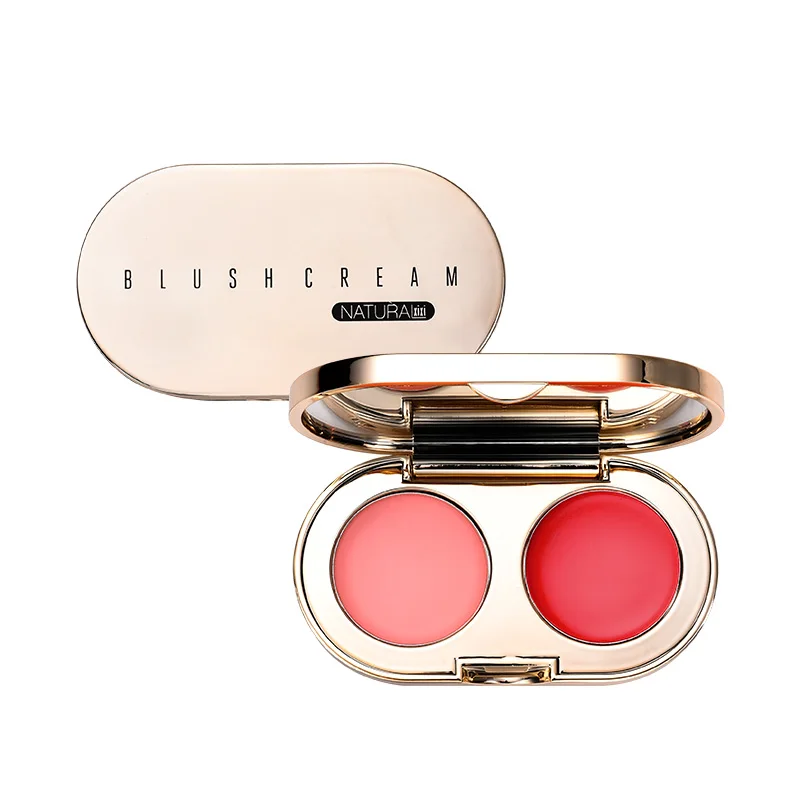 2 Color Makeup Palette Creamy Face Blush Peach Shimmer Matte Blusher Long-lasting Waterproof Nude MakeUp Cheek Blusher maquiagem
2 Color Makeup Palette Creamy Face Blush Peach Shimmer Matte Blusher Long-lasting Waterproof Nude MakeUp Cheek Blusher maquiagem