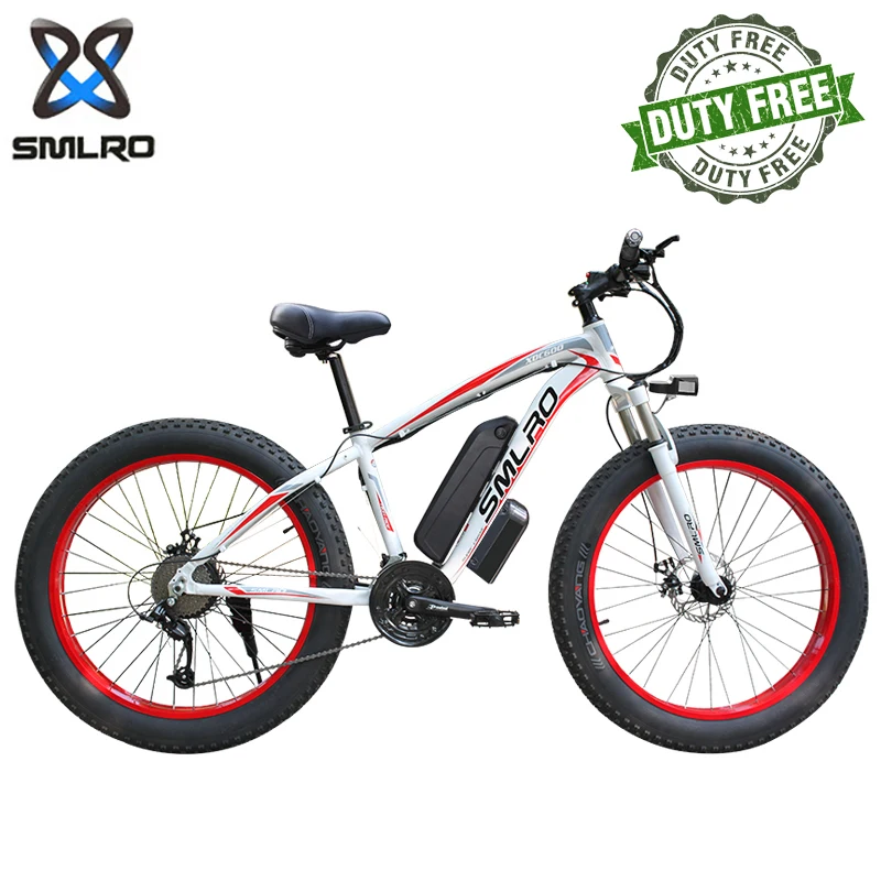 Фэтбайк SMLRO XDC600 для взрослых, электрический велосипед с толстыми шинами 26*4,0 дюйма, 350 Вт, 48 В, 15 Ач, 21 скорость, дорожный Электромобиль, горный ...
Фэтбайк SMLRO XDC600 для взрослых, электрический велосипед с толстыми шинами 26*4,0 дюйма, 350 Вт, 48 В, 15 Ач, 21 скорость, дорожный Электромобиль, горный ...