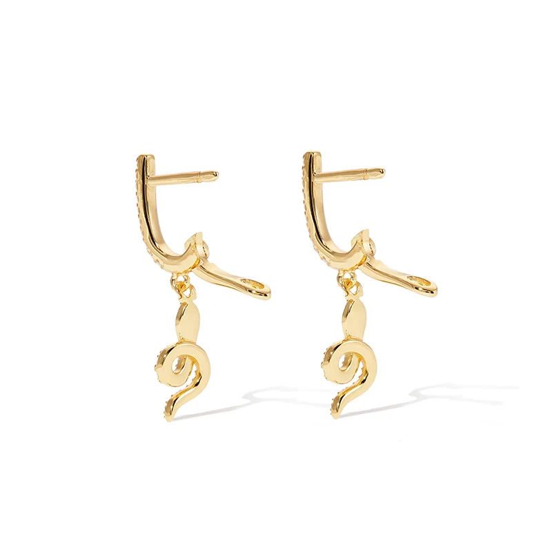 AIDE NEW U Type Zircon Earrings For Women Girl Snake Shape Gold Silver Drop Pendientes Brincos Button with S925 Stamp Earrings
AIDE NEW U Type Zircon Earrings For Women Girl Snake Shape Gold Silver Drop Pendientes Brincos Button with S925 Stamp Earrings