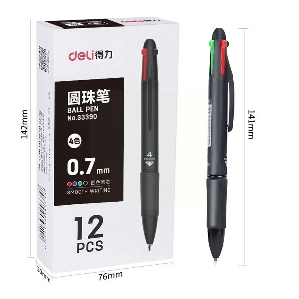 1pcs Ballpoint Pen Student Stationery Pressed Ballpoint Color Sta Student 4 Writing Plastic Push Pen Pen Office School Ball K6C6
1pcs Ballpoint Pen Student Stationery Pressed Ballpoint Color Sta Student 4 Writing Plastic Push Pen Pen Office School Ball K6C6