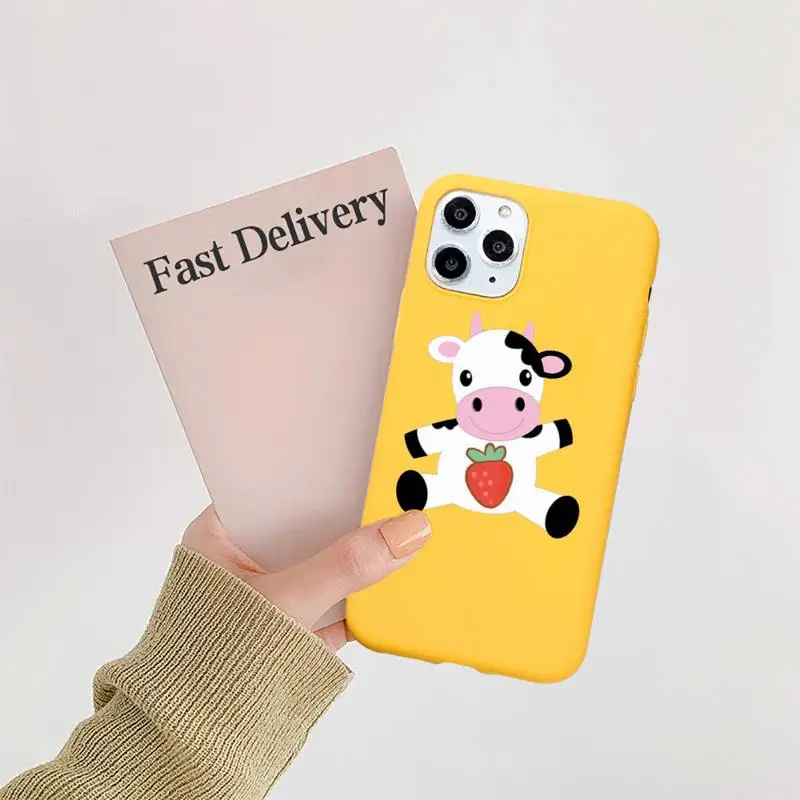 Cow Print Phone Case Candy Color Yellow for iPhone 11 12 pro XS MAX 8 7 6 6S Plus X 5S SE 2020 XR
Cow Print Phone Case Candy Color Yellow for iPhone 11 12 pro XS MAX 8 7 6 6S Plus X 5S SE 2020 XR