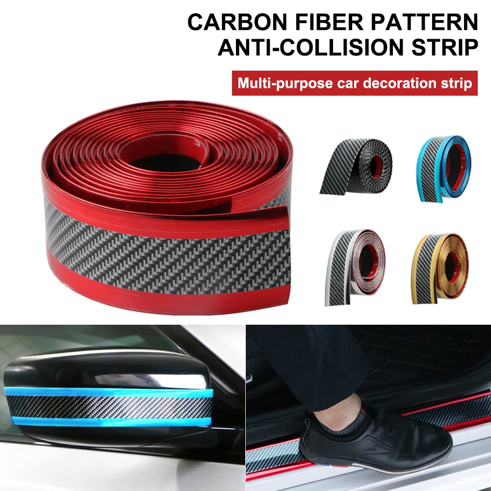 Universal Car Door Sill Plate Protector Edge Guard Anti-Scratch Rubber Strip Carbon Fiber Bumper Trunk Door Anti-Collision Strip
Universal Car Door Sill Plate Protector Edge Guard Anti-Scratch Rubber Strip Carbon Fiber Bumper Trunk Door Anti-Collision Strip