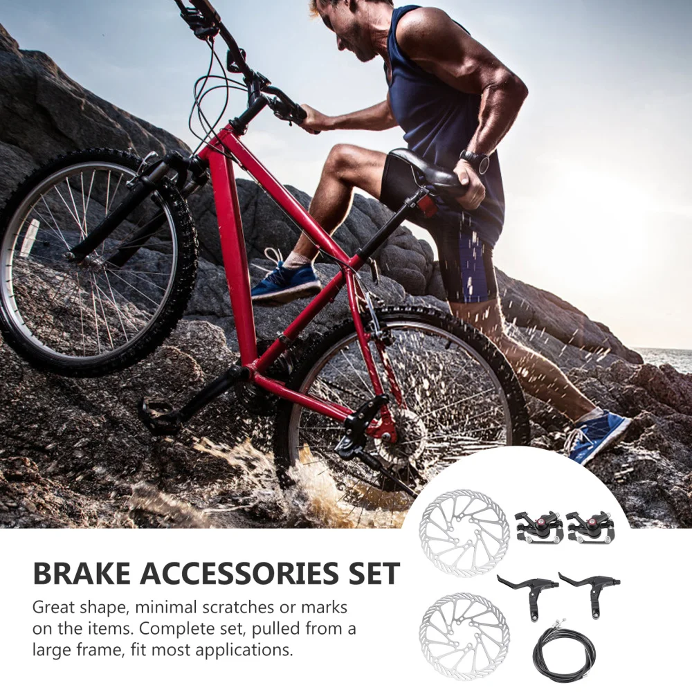 Adjustable Bike Disc Brake Rear Disc Rotor Brake Crank and Brake Cable Kit with 2 Brakes for Mountain
Adjustable Bike Disc Brake Rear Disc Rotor Brake Crank and Brake Cable Kit with 2 Brakes for Mountain