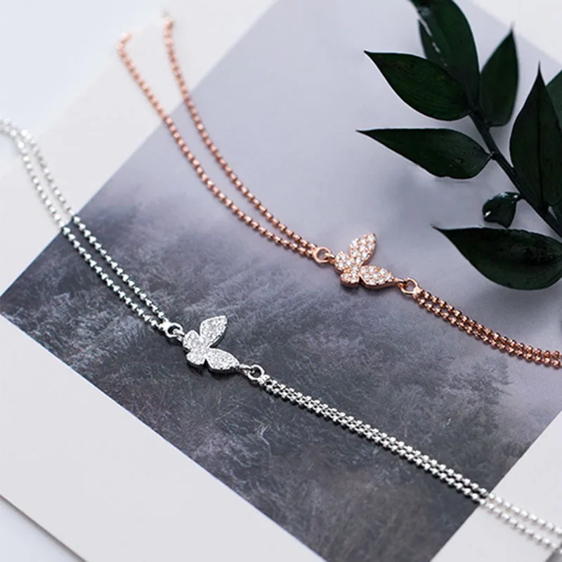 PONYKISS Trendy 925 Sterling Silver butterfly Colorful Zircon Chain Bracelet Women Party Delicate Charm Accessory Minimlist Gift
PONYKISS Trendy 925 Sterling Silver butterfly Colorful Zircon Chain Bracelet Women Party Delicate Charm Accessory Minimlist Gift
