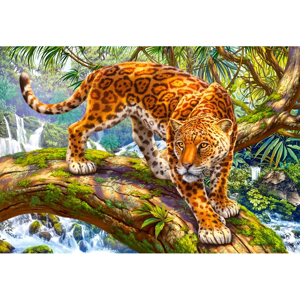 5D Full Square Diamond Painting Animal Tiger Leopard Rhinestone picture Daimond Embroidery Set Beads Cross Stitch Kit Decor Home
5D Full Square Diamond Painting Animal Tiger Leopard Rhinestone picture Daimond Embroidery Set Beads Cross Stitch Kit Decor Home