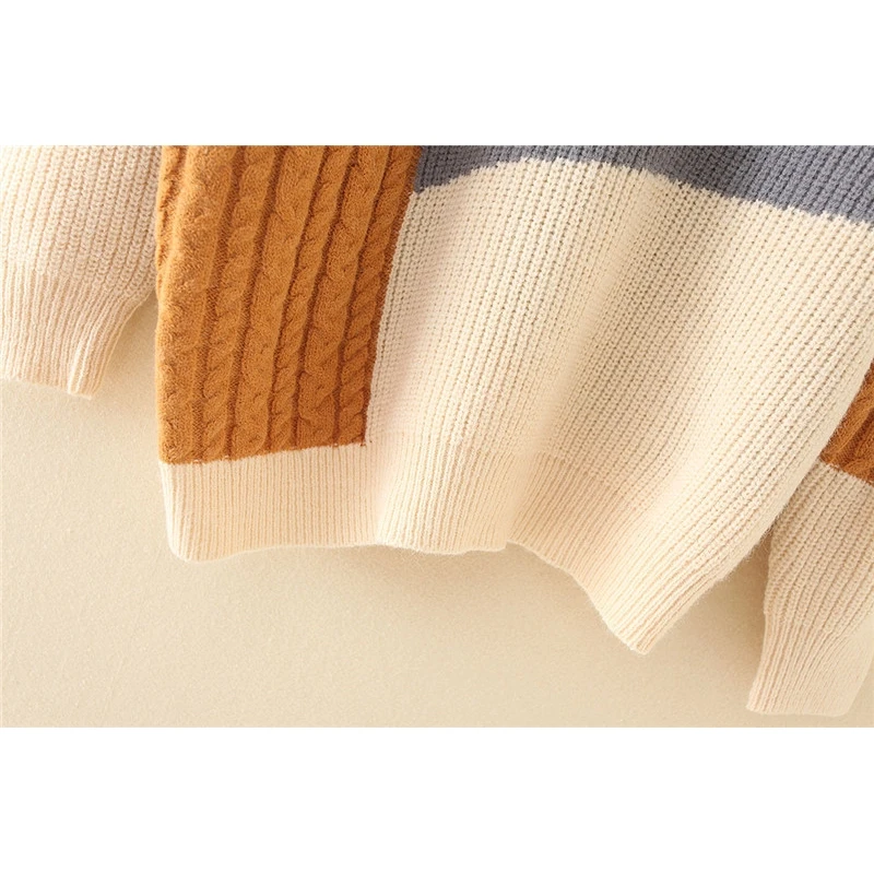 Plus Size Women's Knitted Sweaters Autumn Winter Long Sleeved Pullover Casual Tops
Plus Size Women's Knitted Sweaters Autumn Winter Long Sleeved Pullover Casual Tops