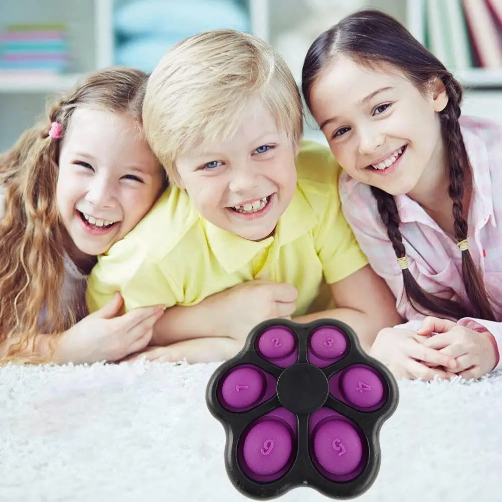Strange New Decompression Finger Gyro Digital Bubble Toys Children Music Fingertip Press Adult Toys Decompression Board U4T0
Strange New Decompression Finger Gyro Digital Bubble Toys Children Music Fingertip Press Adult Toys Decompression Board U4T0