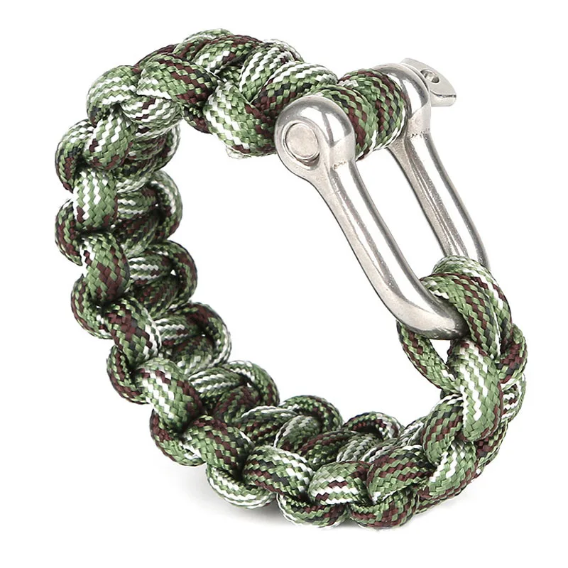 100pcs Zinc alloy U Shape & O Shape Shackle Outdoor Camping Hiking Survival Rope Bracelets Horseshoe Buckle Carabiner Accessory
100pcs Zinc alloy U Shape & O Shape Shackle Outdoor Camping Hiking Survival Rope Bracelets Horseshoe Buckle Carabiner Accessory