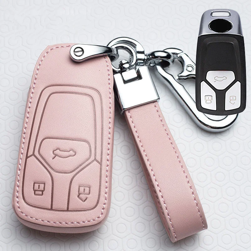 Car Key Case Cover for Audi A1 A4 A5 A6 A7 A8 B6 B7 B8 B9 TT TTS 8S SQ5 A4L A6L Q3 Q5 Q7 S5 S6 S7 Protection Accessories
Car Key Case Cover for Audi A1 A4 A5 A6 A7 A8 B6 B7 B8 B9 TT TTS 8S SQ5 A4L A6L Q3 Q5 Q7 S5 S6 S7 Protection Accessories