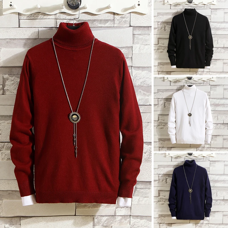 2022 New High-quality Men's turtleneck sweater pullover shirt long-sleeved warm knitted turtleneck sweater
2022 New High-quality Men's turtleneck sweater pullover shirt long-sleeved warm knitted turtleneck sweater