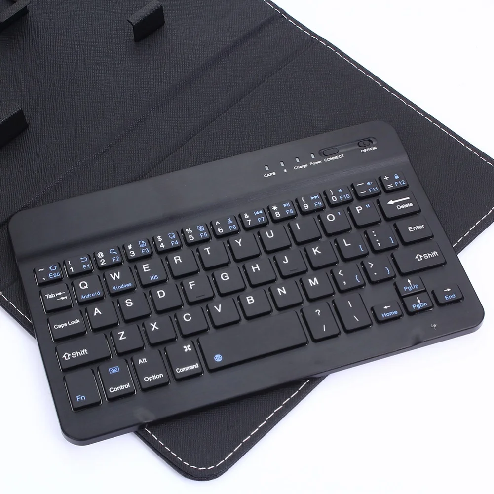 Portable Wireless Bluetooth Keyboard with Faux Leather Case for iPhone Phone with Protective Case with Bracket Function
Portable Wireless Bluetooth Keyboard with Faux Leather Case for iPhone Phone with Protective Case with Bracket Function