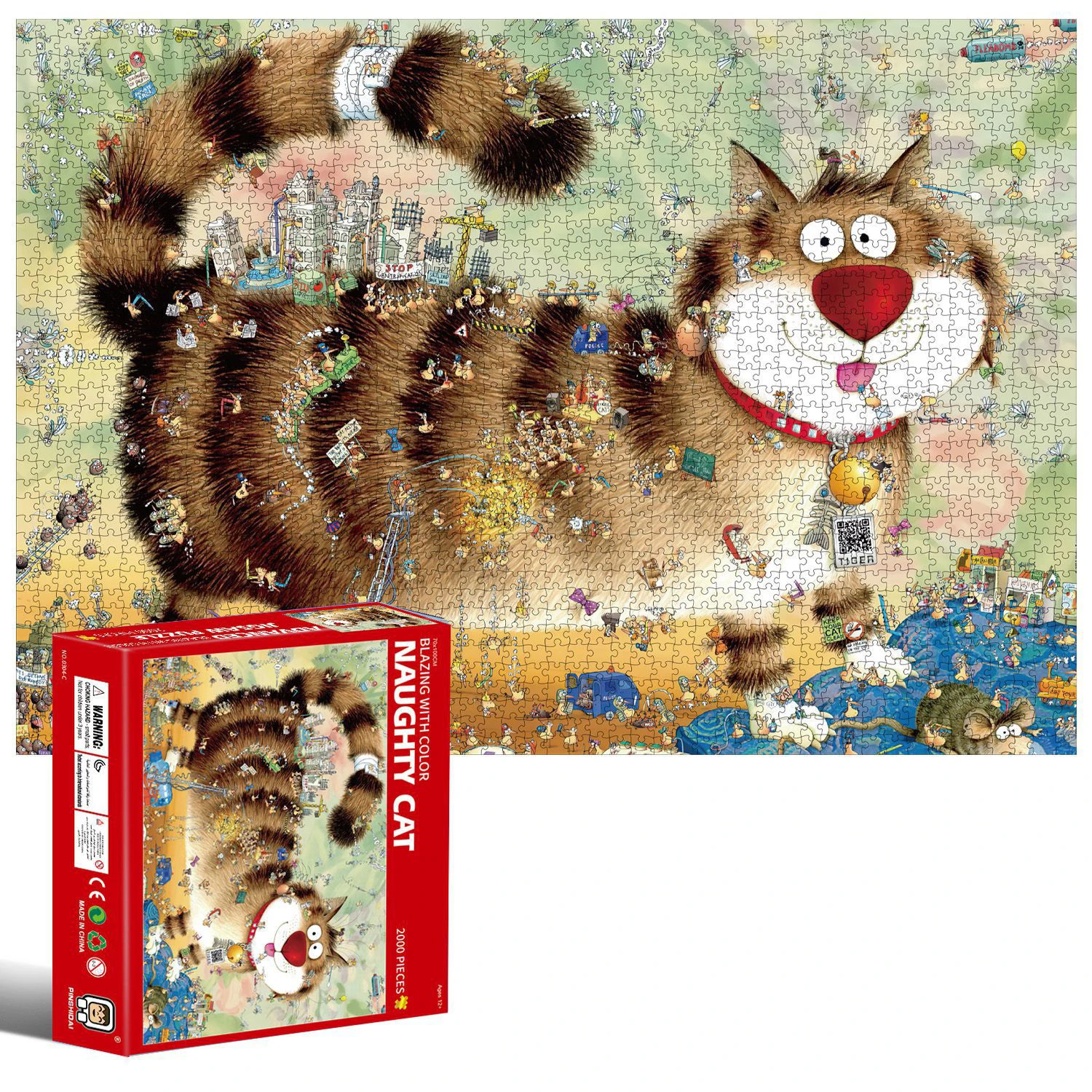 Пазл особой формы, 2000 шт., высокое качество, искусственная кожа, новый бренд, Непослушный Кот, животное, невозможный вызов, головоломка для мо... 
Пазл особой формы, 2000 шт., высокое качество, искусственная кожа, новый бренд, Непослушный Кот, животное, невозможный вызов, головоломка для мо...