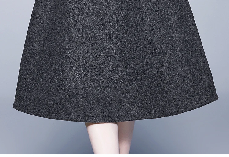 2020 Autumn Winter Dress Fashion elegant women Woolen Dress Stitching Slim Long sleeves Women Dress
2020 Autumn Winter Dress Fashion elegant women Woolen Dress Stitching Slim Long sleeves Women Dress
