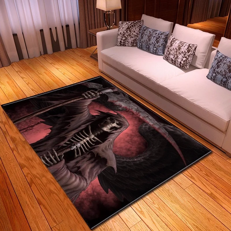 Skull 3D Pattern Carpet Children's Play Mat Balcony Bathroom Non-slip Entrance Door Mat Home Living Room Decoration Floor Mat
Skull 3D Pattern Carpet Children's Play Mat Balcony Bathroom Non-slip Entrance Door Mat Home Living Room Decoration Floor Mat