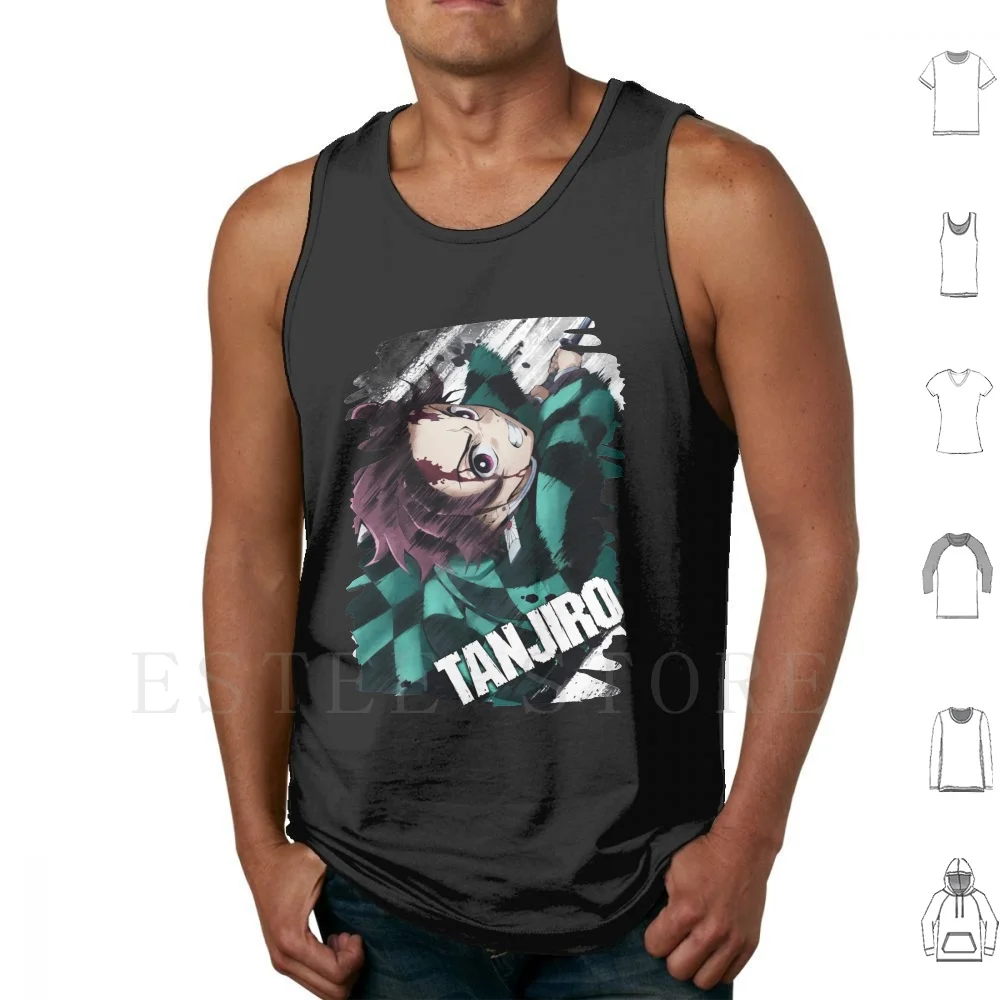 Tanjiro Tank Tops Vest Cotton Tanjiro Anime Manga Nezuko Tanjirou Demon Nezuko Kamado Kimetsu No Yaiba Inosuke Hashibira
Tanjiro Tank Tops Vest Cotton Tanjiro Anime Manga Nezuko Tanjirou Demon Nezuko Kamado Kimetsu No Yaiba Inosuke Hashibira