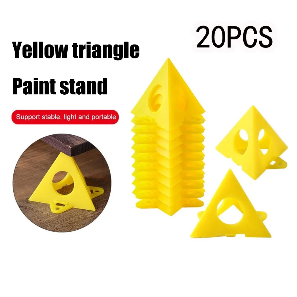 20pcs Portable Pyramid Support Stands Set Triangle Paint Pads Feet Woodworking Accessories Carpenter Painter Tools Fast Shipping
20pcs Portable Pyramid Support Stands Set Triangle Paint Pads Feet Woodworking Accessories Carpenter Painter Tools Fast Shipping