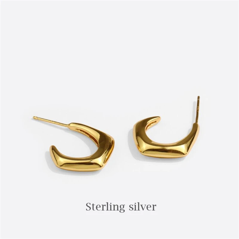 Aestethic Elegant Jewellery Hip Hop Retro Geometric Semicircle 925 Sterling Silver Fashion Female Stud Earrings SEA806
Aestethic Elegant Jewellery Hip Hop Retro Geometric Semicircle 925 Sterling Silver Fashion Female Stud Earrings SEA806