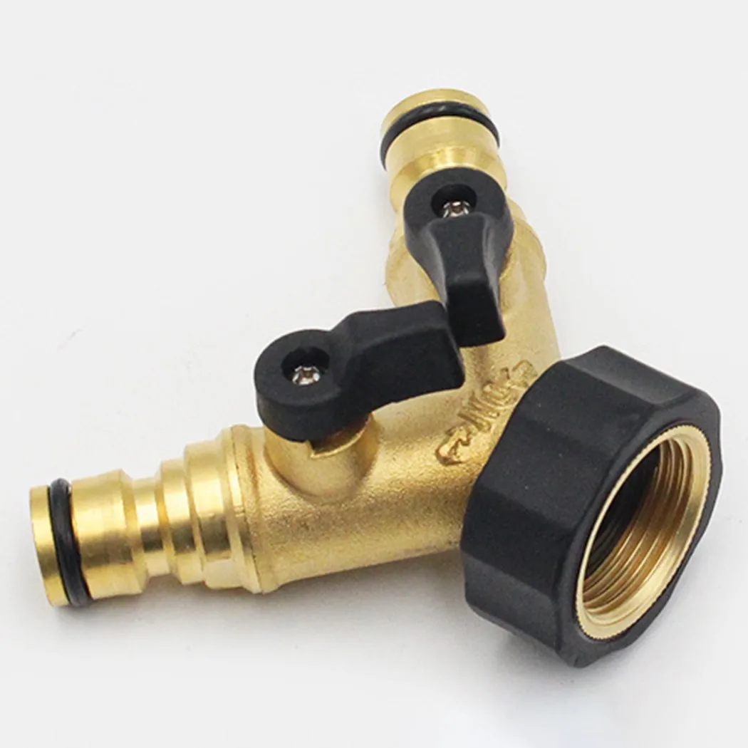 1pcs 3/4\" Wasserverteiler Messing Gartenschlauch Wasserhahn Verteiler Ventil Irrigation Tool Water Stop Washer Quick Connector
1pcs 3/4\" Wasserverteiler Messing Gartenschlauch Wasserhahn Verteiler Ventil Irrigation Tool Water Stop Washer Quick Connector