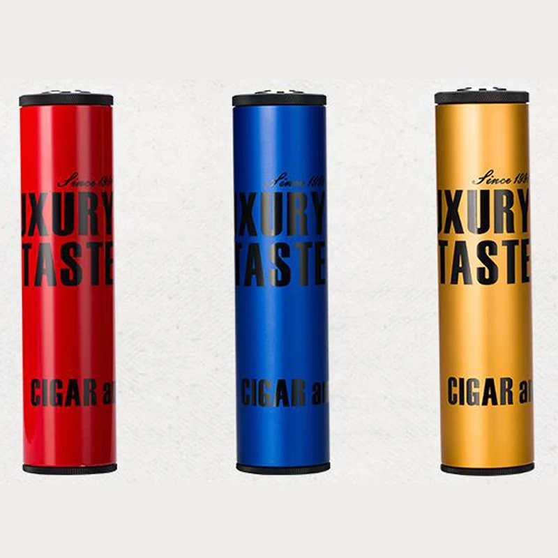 LUBINSKI Metal 3 Tube Cigar Cigarette Jar Holder Tobacco Portable Case Cigar Humidor W/Hygrometer Humidifier Fit COHIBA Cigars
LUBINSKI Metal 3 Tube Cigar Cigarette Jar Holder Tobacco Portable Case Cigar Humidor W/Hygrometer Humidifier Fit COHIBA Cigars