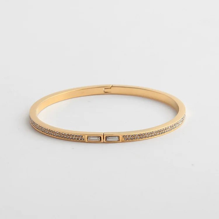 European and American commuter style jewelry simple can be large slightly bangle three colors
European and American commuter style jewelry simple can be large slightly bangle three colors