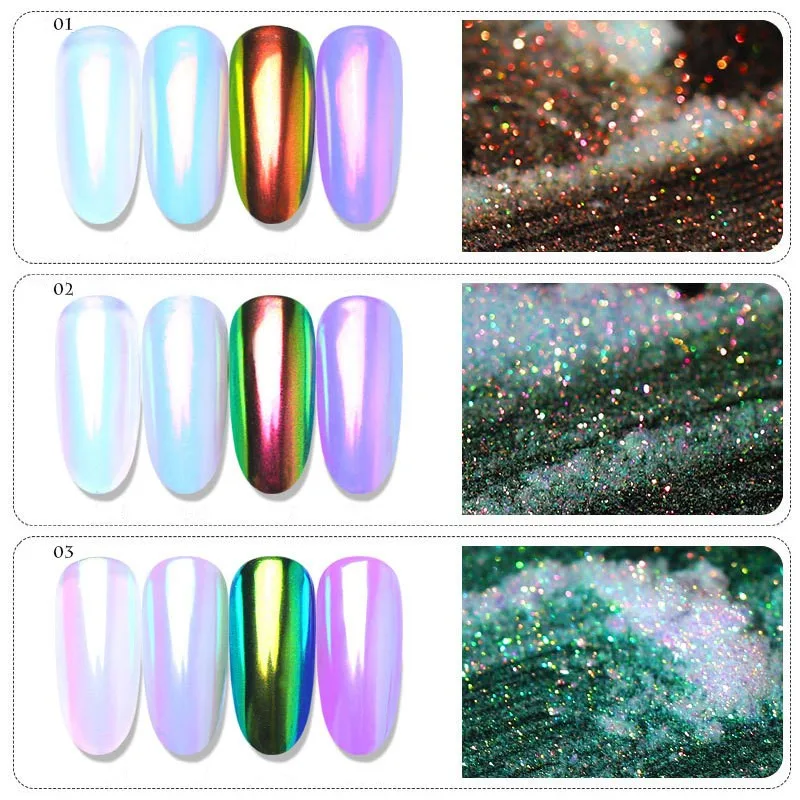 1 Box Mermaid Chrome Nail Powder Aurora Nail Art Powder Iridescent Mica Powder Unicorn Pigment for Nail Art Chrome Powder #13L
1 Box Mermaid Chrome Nail Powder Aurora Nail Art Powder Iridescent Mica Powder Unicorn Pigment for Nail Art Chrome Powder #13L