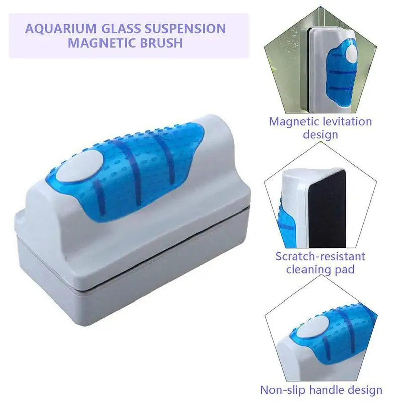 Magnetic Aquarium Fish Tank Glass Algae Scraper Cleaner Magnetic Brush Aquarium Tank Fish Aquarium Tools Floating Brush 
Magnetic Aquarium Fish Tank Glass Algae Scraper Cleaner Magnetic Brush Aquarium Tank Fish Aquarium Tools Floating Brush