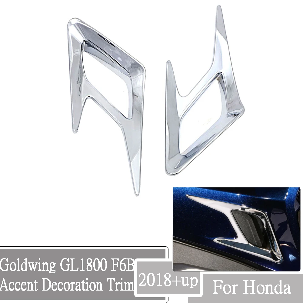 Motorcycle Chrome Accessories ABS Plastic For Honda Goldwing GL1800 2018 2019 2020 Front Fender Accent Decoration Trim
Motorcycle Chrome Accessories ABS Plastic For Honda Goldwing GL1800 2018 2019 2020 Front Fender Accent Decoration Trim