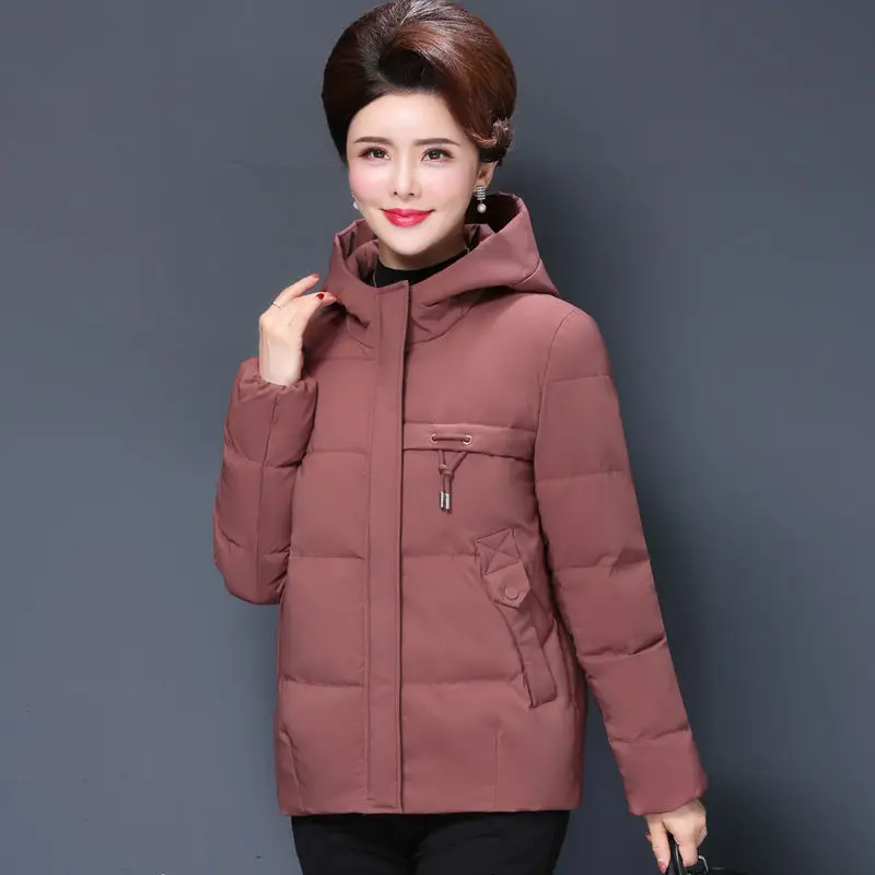 Зимняя куртка для женщин среднего возраста, утепленная парка свободного кроя, короткая куртка с хлопковой подкладкой и капюшоном для женщи...
Зимняя куртка для женщин среднего возраста, утепленная парка свободного кроя, короткая куртка с хлопковой подкладкой и капюшоном для женщи...