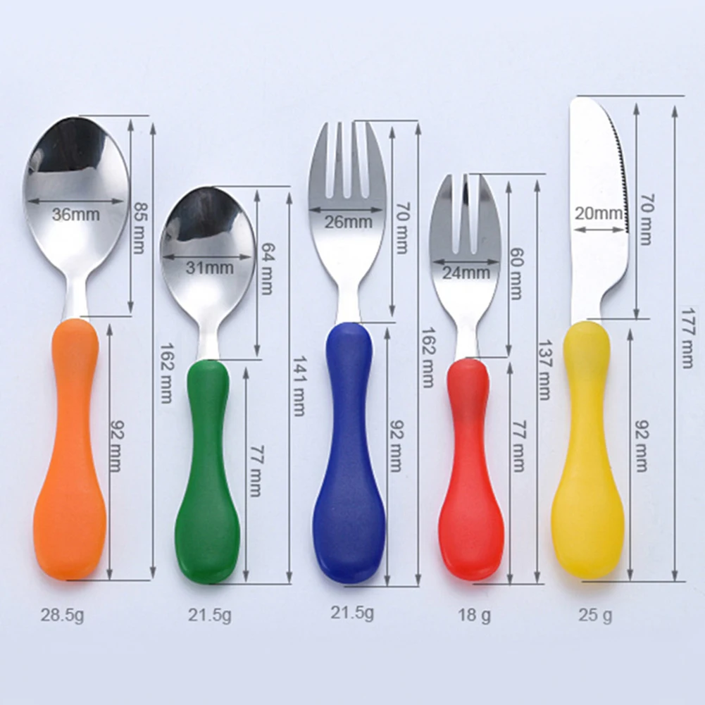 Safe Portable Colorful Child and Toddler Safe Flatware Toddler Fork and Spoon Set Ideal for Home and Preschools
Safe Portable Colorful Child and Toddler Safe Flatware Toddler Fork and Spoon Set Ideal for Home and Preschools
