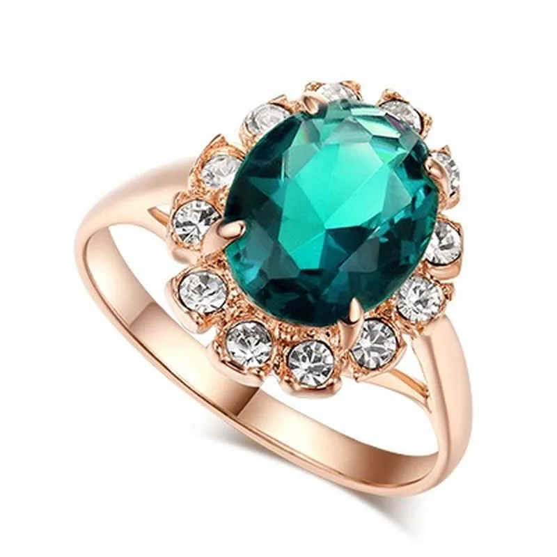 Classic Emerald Rings for Women Wedding Engagement Ring Rose Gold Zircon Diamond Ring Fashion Gemstone Sapphire Fine Jewelry
Classic Emerald Rings for Women Wedding Engagement Ring Rose Gold Zircon Diamond Ring Fashion Gemstone Sapphire Fine Jewelry
