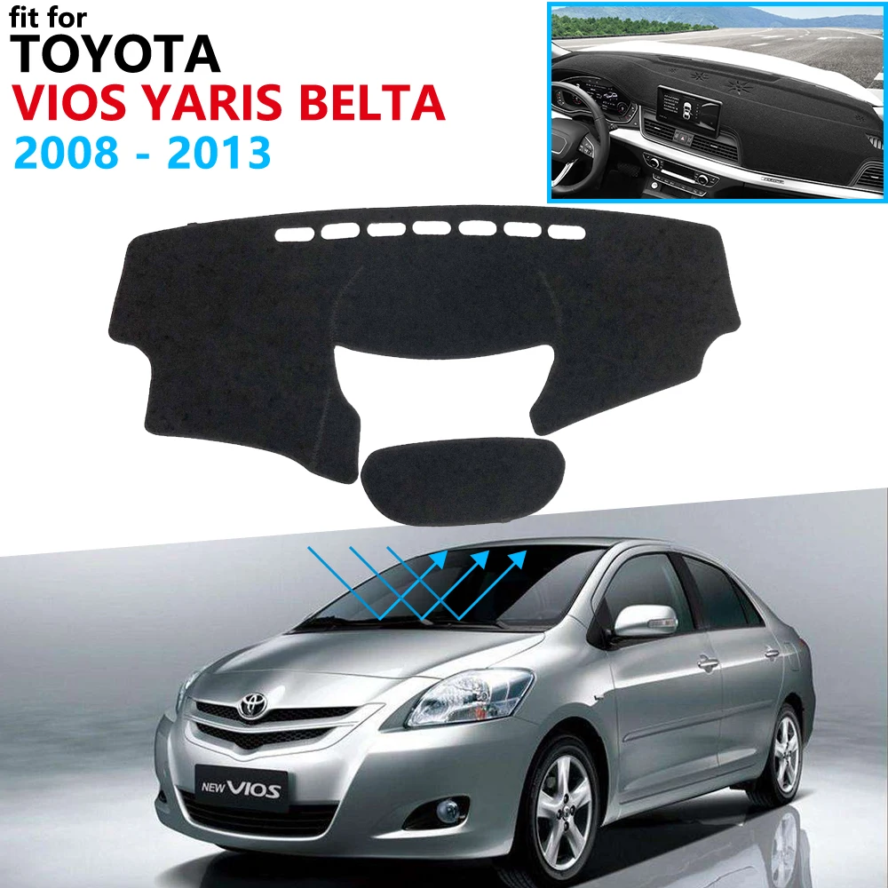 Защитная накладка на приборную панель для Toyota Vios Yaris Belta Soluna XP90 2008 ~ 2013, автомобильные аксессуары, приборная панель коврик от солнца 2012
Защитная накладка на приборную панель для Toyota Vios Yaris Belta Soluna XP90 2008 ~ 2013, автомобильные аксессуары, приборная панель коврик от солнца 2012