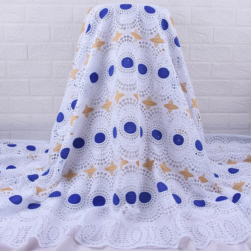 Высококачественная африканская кружевная ткань Zhenguiru из 100% хлопка, швейцарское кружево с вышивкой, яркий бриллиант, нигерийская ткань для с...
Высококачественная африканская кружевная ткань Zhenguiru из 100% хлопка, швейцарское кружево с вышивкой, яркий бриллиант, нигерийская ткань для с...