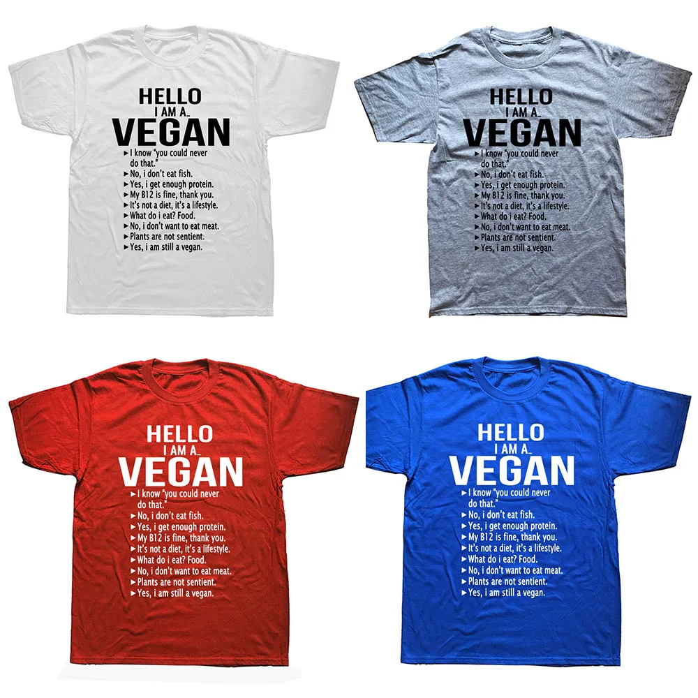 Вегетарианская футболка Я все еще Мужская забавная своими руками летние мужские