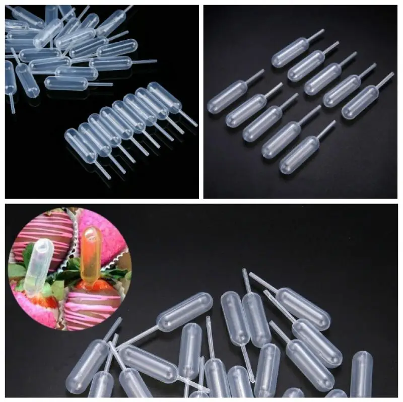 100pcs/4ml mini transparent plastic jam dropper,ice cream cake baking decoration dropper, juice squeezing dropper pipette
100pcs/4ml mini transparent plastic jam dropper,ice cream cake baking decoration dropper, juice squeezing dropper pipette