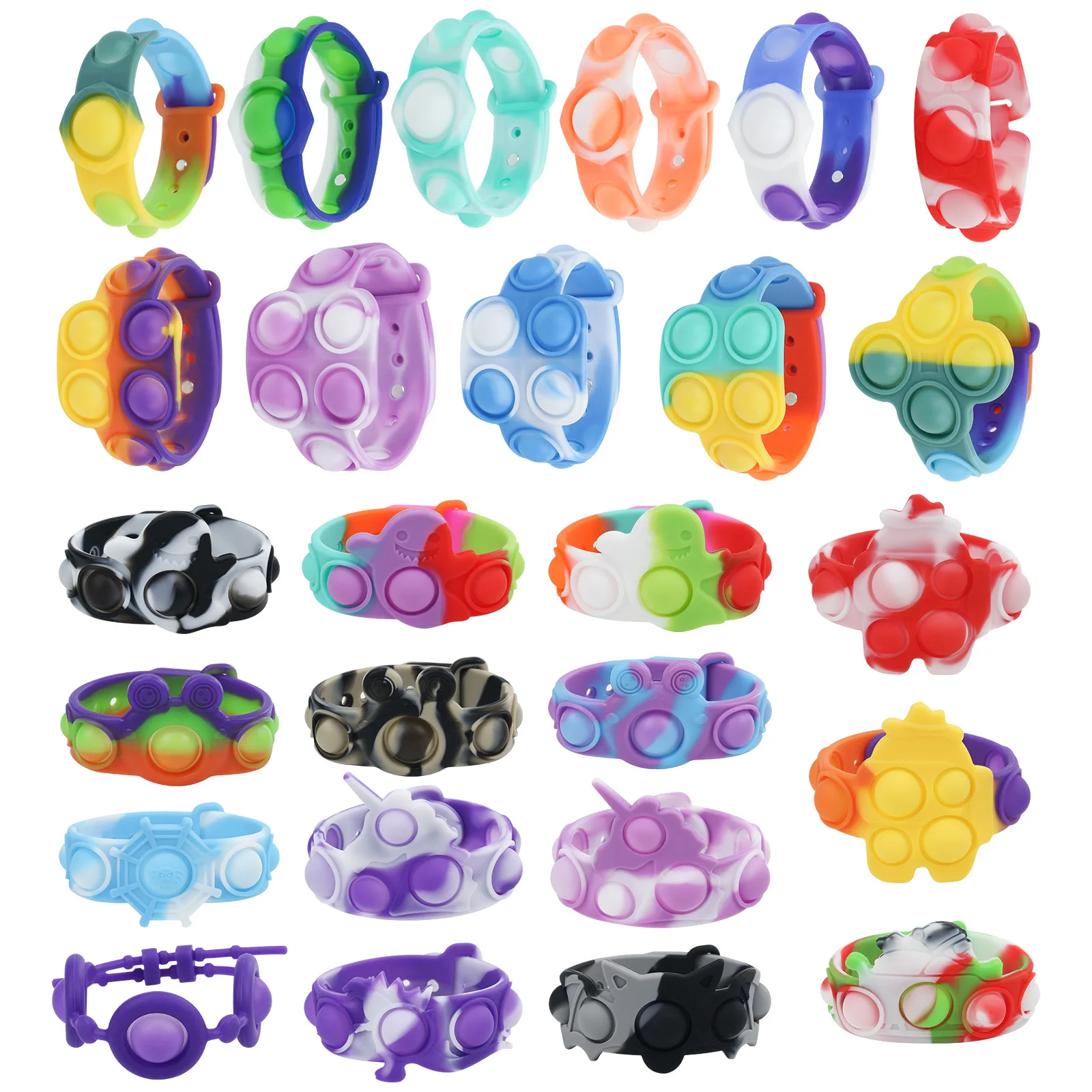 The New Style of Dispelling Restlessness Decompression Toy Decompression Keychain Puzzle Игрушки Press Finger Bubble Music
The New Style of Dispelling Restlessness Decompression Toy Decompression Keychain Puzzle Игрушки Press Finger Bubble Music