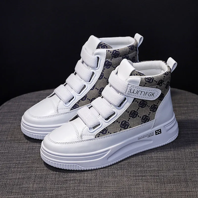 2021Autumn And Winter Fashion Women's Sports Shoes Canvas Shoes Breathable Flat Shoes High-Top Vulcanized Shoes Women's Tennis
2021Autumn And Winter Fashion Women's Sports Shoes Canvas Shoes Breathable Flat Shoes High-Top Vulcanized Shoes Women's Tennis