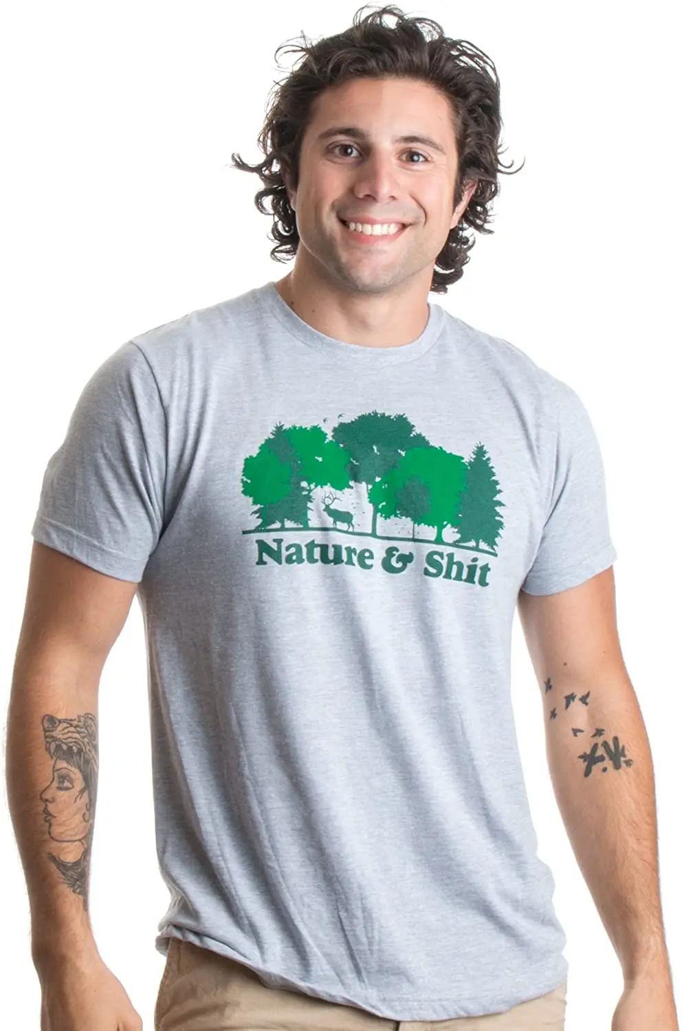 Nature & Shit | Funny Outdoors Humor, Ironic Hiking Adventure Unisex Men's T-Shirt
Nature & Shit | Funny Outdoors Humor, Ironic Hiking Adventure Unisex Men's T-Shirt