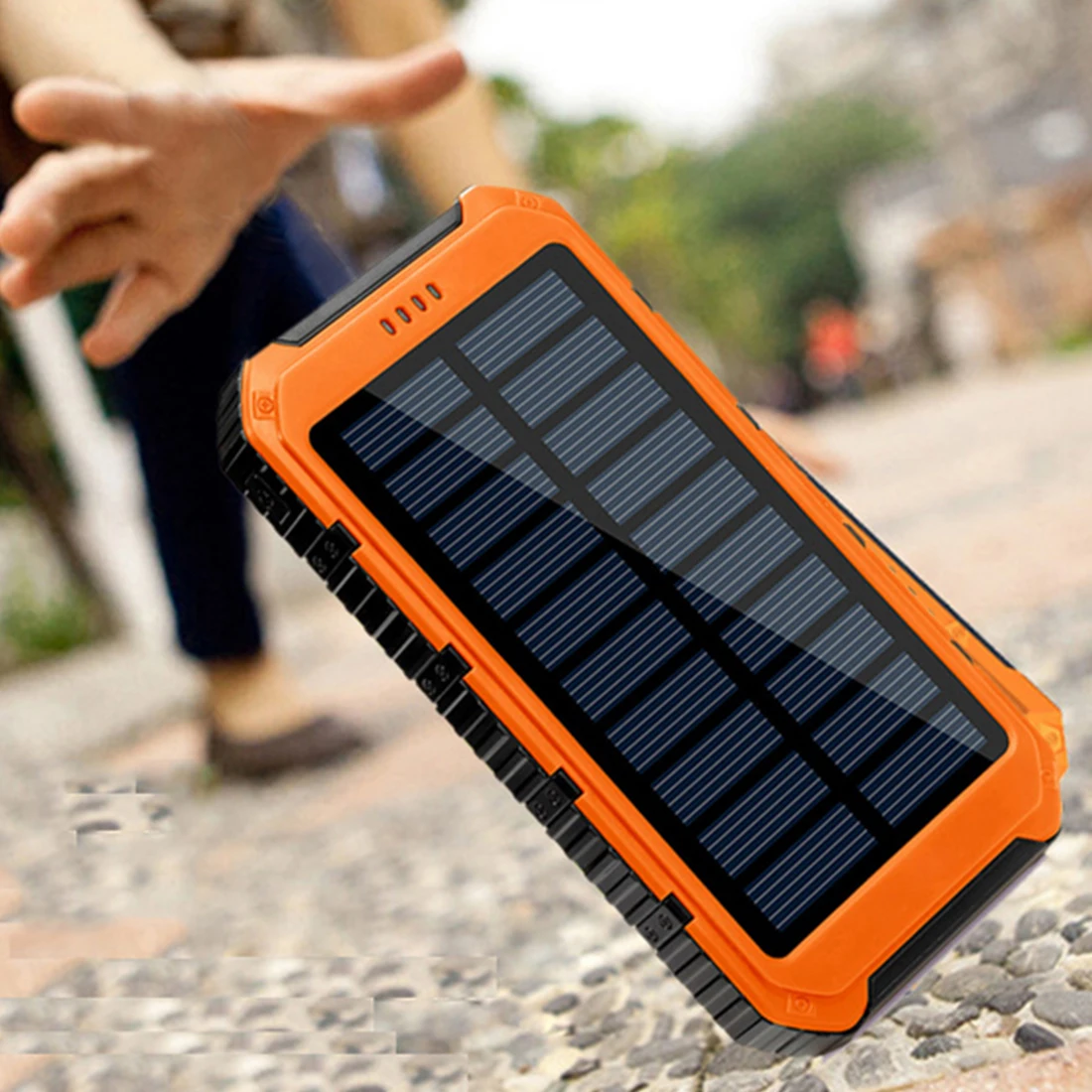 Waterproof Solar Mobile Power Bank 30000mah USB Fast Charger Solar Power Bank For Xiaomi iPhone Polymer Battery Outdoor Camping
Waterproof Solar Mobile Power Bank 30000mah USB Fast Charger Solar Power Bank For Xiaomi iPhone Polymer Battery Outdoor Camping