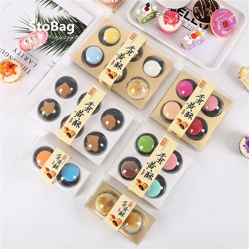StoBag 10pcs Mayonnaise Box Transparent Baking Snow Mei Niang Box Blister Round Handmade Small Cake Tray Birthday Party Supplies
StoBag 10pcs Mayonnaise Box Transparent Baking Snow Mei Niang Box Blister Round Handmade Small Cake Tray Birthday Party Supplies