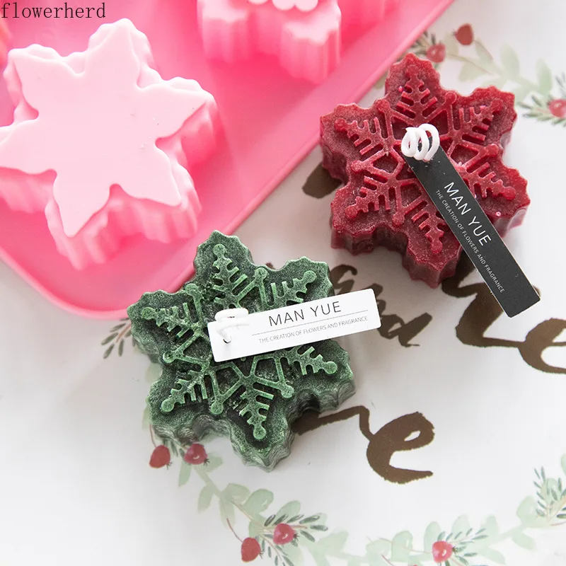 DIY Aromatherapy Gypsum Candle Mold 6-hole Snowflakes Silicone Mold Resin Mold Soap Mold Fondant Mold Chocolate Mold Baking
DIY Aromatherapy Gypsum Candle Mold 6-hole Snowflakes Silicone Mold Resin Mold Soap Mold Fondant Mold Chocolate Mold Baking