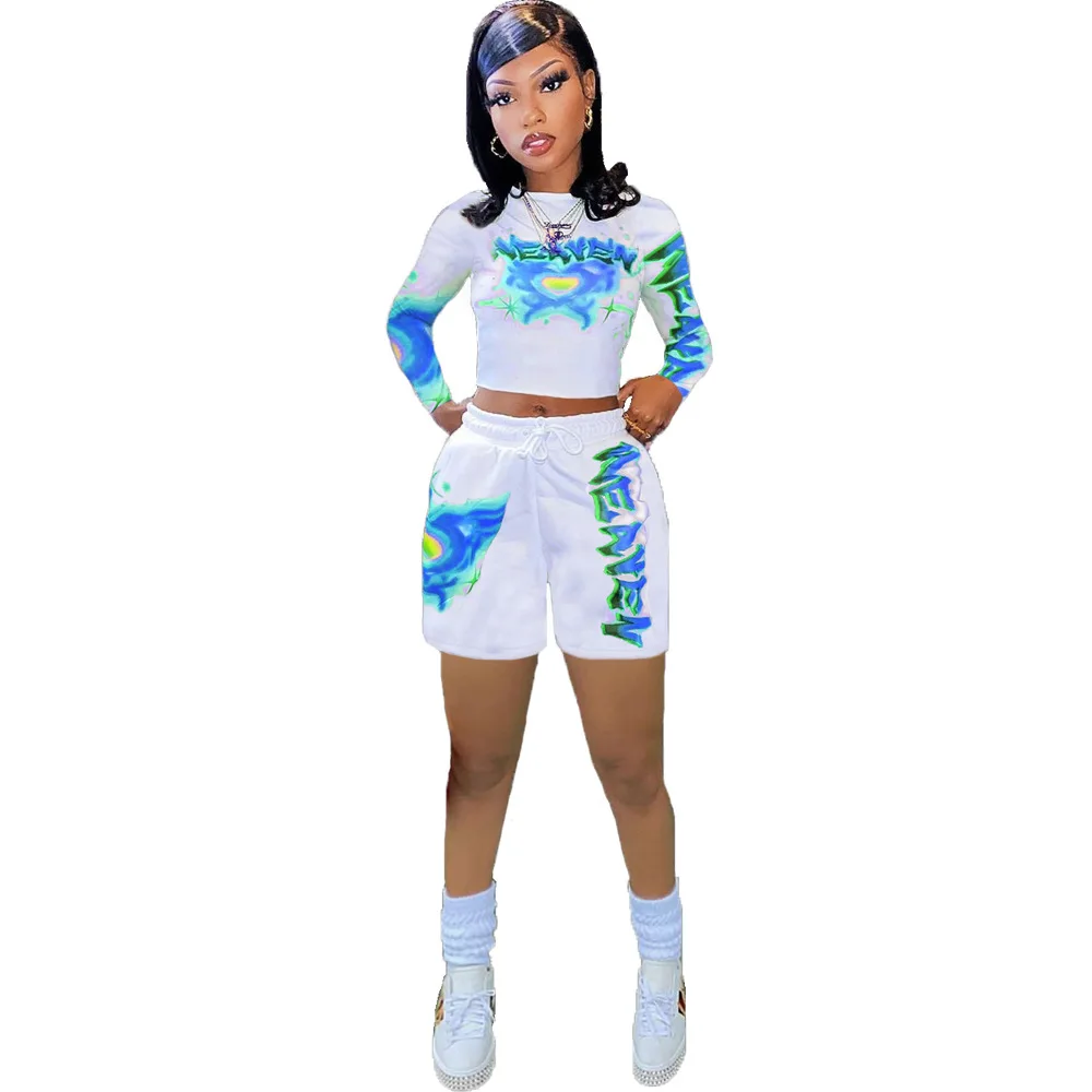 Summer New Style Women's Fashion Slim Sportswear Suit, Casual Home Outdoor Commuting Temperament Women's Clothing 
Summer New Style Women's Fashion Slim Sportswear Suit, Casual Home Outdoor Commuting Temperament Women's Clothing