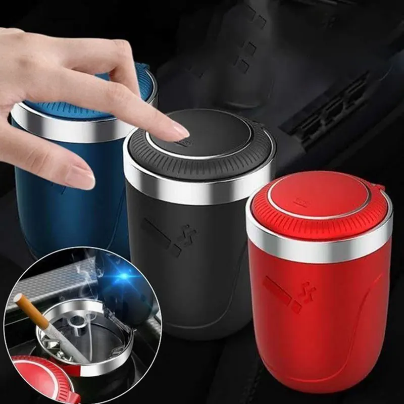 1PC LED Light Car Ashtray with Lid Smoke Diffusion Blocking Push Type Auto Vehicle Cigarette Ashtray Holder
1PC LED Light Car Ashtray with Lid Smoke Diffusion Blocking Push Type Auto Vehicle Cigarette Ashtray Holder