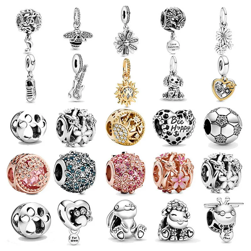 2020 Spring New 925 Sterling Silver Beads Sparkling Daisy Flower Rabbit Charms Fit Original Pandora Bracelets Women DIY Jewelry
2020 Spring New 925 Sterling Silver Beads Sparkling Daisy Flower Rabbit Charms Fit Original Pandora Bracelets Women DIY Jewelry