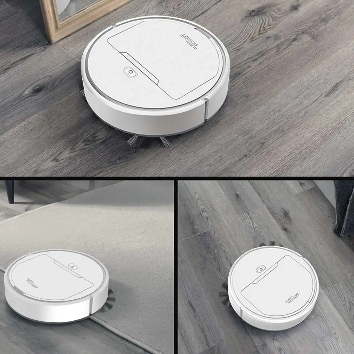 

Multifunctional Smart Robot Vacuum Cleaners USB Rechargeable Floor Sweeping Robot Dry Wet Mopping Sweeper Vacuum Cleaner Machine