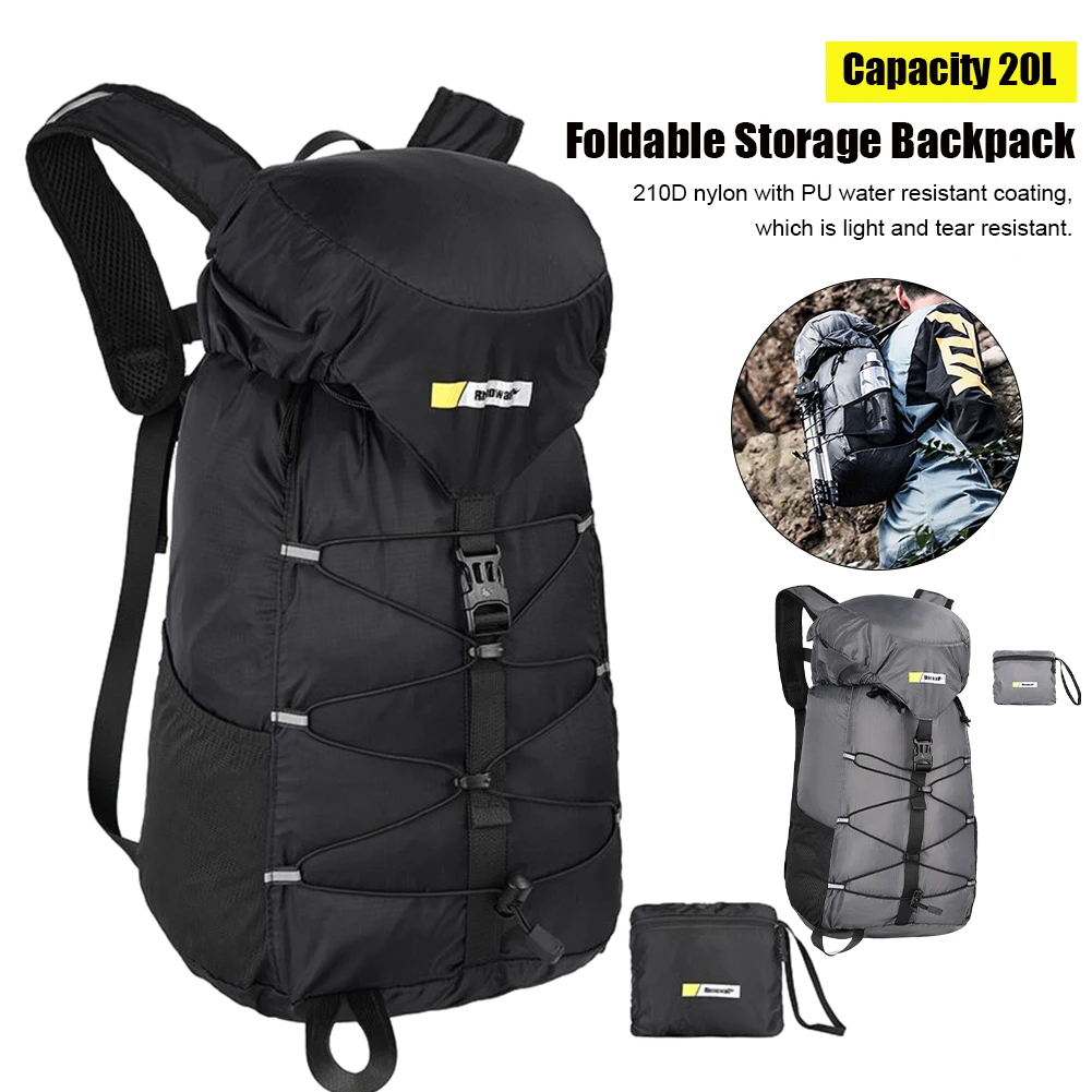 Bicycle Bag 20L Large Capacity Foldable Storage Backpack Waterproof Cycling Hiking Camping High Capacity Sports Bag
Bicycle Bag 20L Large Capacity Foldable Storage Backpack Waterproof Cycling Hiking Camping High Capacity Sports Bag