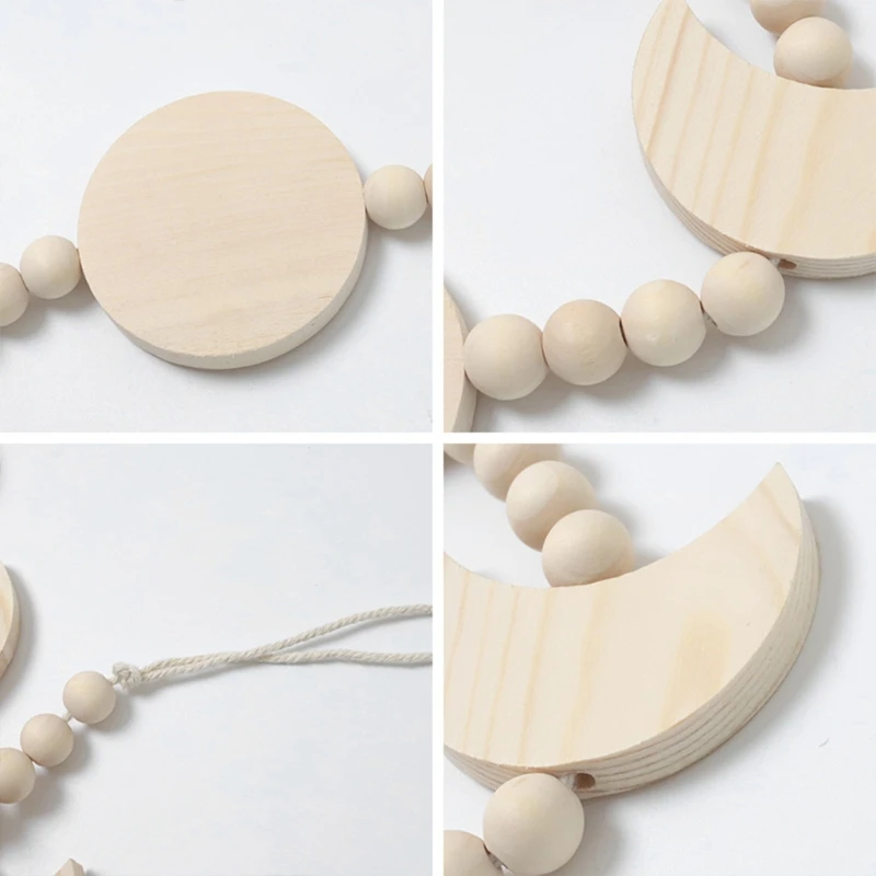 Wooden Boho Moon Phase with Tassel Wall Hanging Garland Ornaments for Wedding 95AA
Wooden Boho Moon Phase with Tassel Wall Hanging Garland Ornaments for Wedding 95AA
