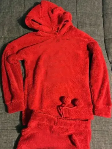 Hirigin Winter Warm Womens Cat Coral Fleece Fluffy PJS Pyjamas Sleepwear NightWear Set Bear Hooded Pajamas 2pcs Outfit
Hirigin Winter Warm Womens Cat Coral Fleece Fluffy PJS Pyjamas Sleepwear NightWear Set Bear Hooded Pajamas 2pcs Outfit