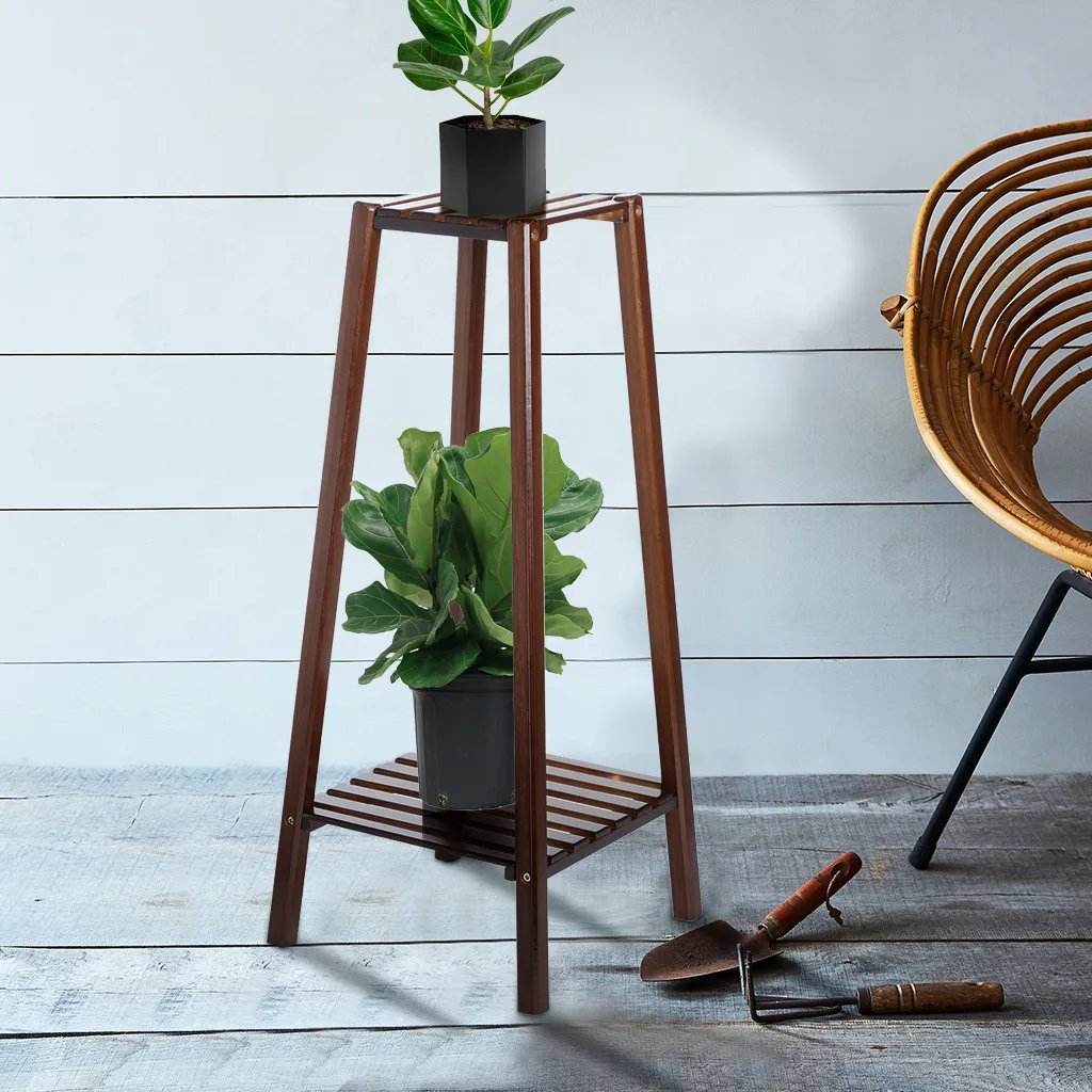 Plant Shelve Decorative Iron Plant Rack Stand 2-tier Bamboo Plant Stand Planter Rack Flower Pots Holder Disply Rack Us Stock
Plant Shelve Decorative Iron Plant Rack Stand 2-tier Bamboo Plant Stand Planter Rack Flower Pots Holder Disply Rack Us Stock