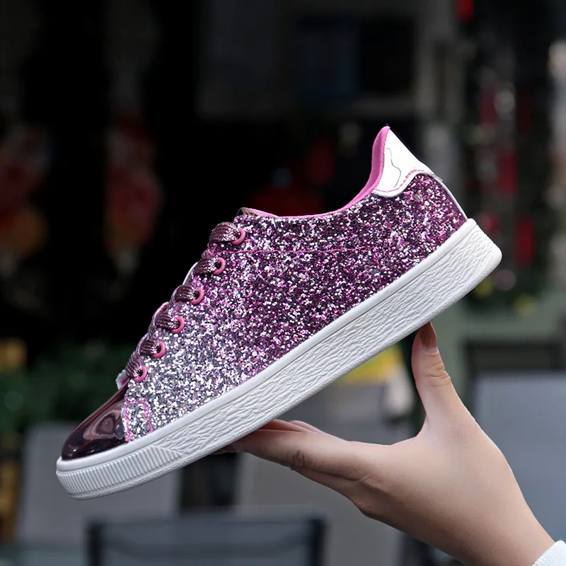 Bright fashion women's running shoes spring and summer large size flat bottom breathable comfortable sneakers for women ZP-140
Bright fashion women's running shoes spring and summer large size flat bottom breathable comfortable sneakers for women ZP-140