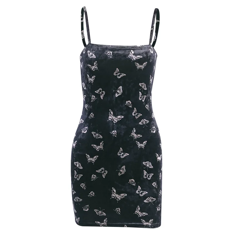 AL 2021 Summer Hot Selling Sexy Harajuku Dark Design Gothic Open-Shoulder Open-Back Fashion Casual Halter Belt Print Dress Dress
AL 2021 Summer Hot Selling Sexy Harajuku Dark Design Gothic Open-Shoulder Open-Back Fashion Casual Halter Belt Print Dress Dress